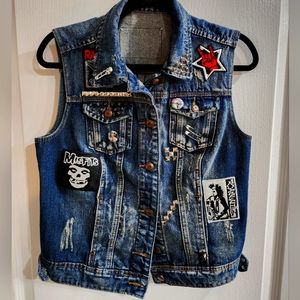 Vintage denim Vest Women's S/M